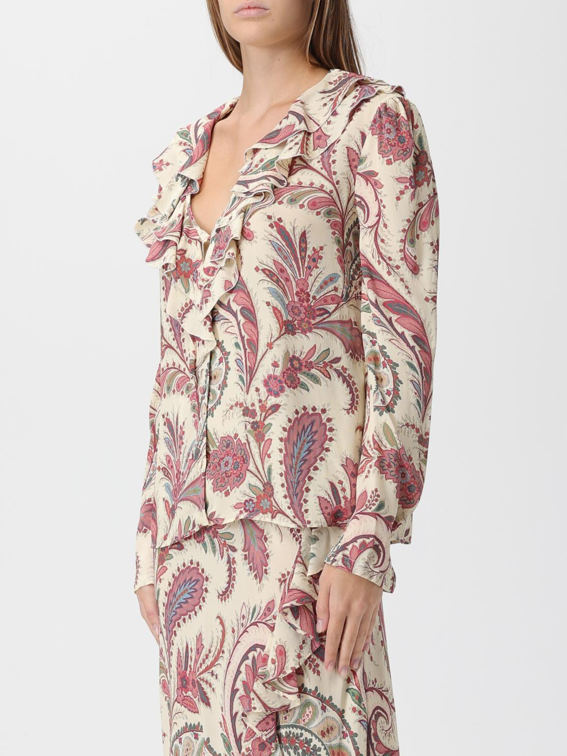 [Etro] Shirts Long Sleeve FW25 WRIA0079994B7 X0802
