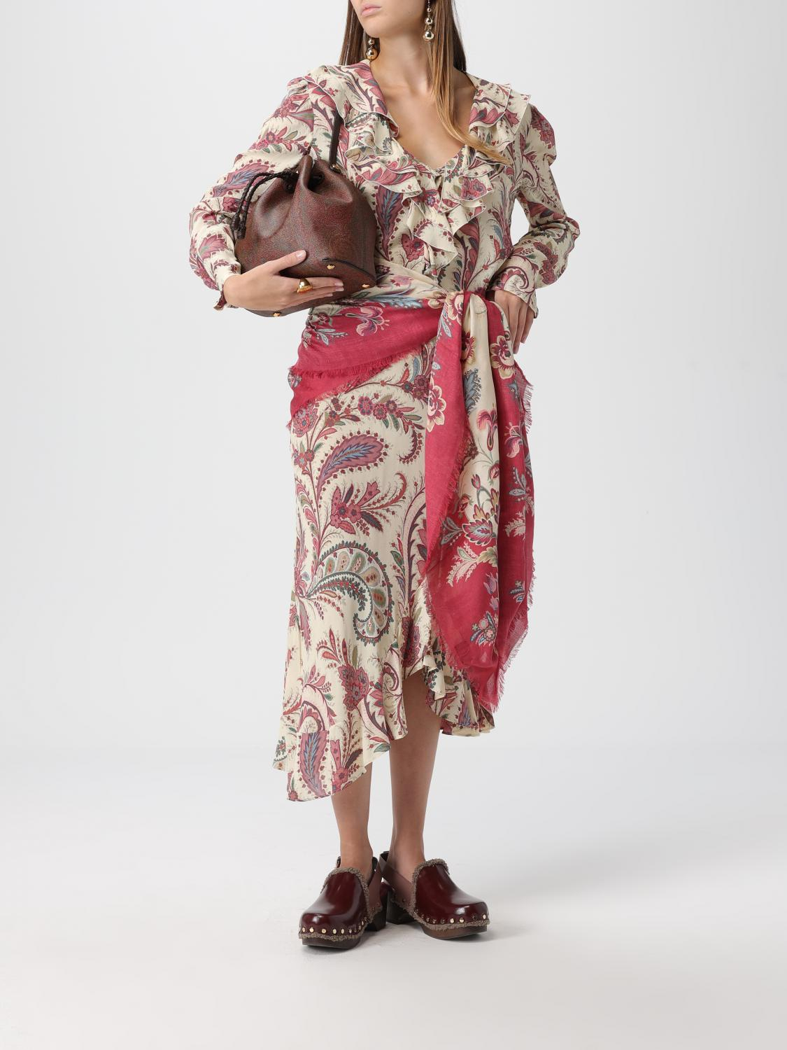 [Etro] Shirts Long Sleeve FW25 WRIA0079994B7 X0802