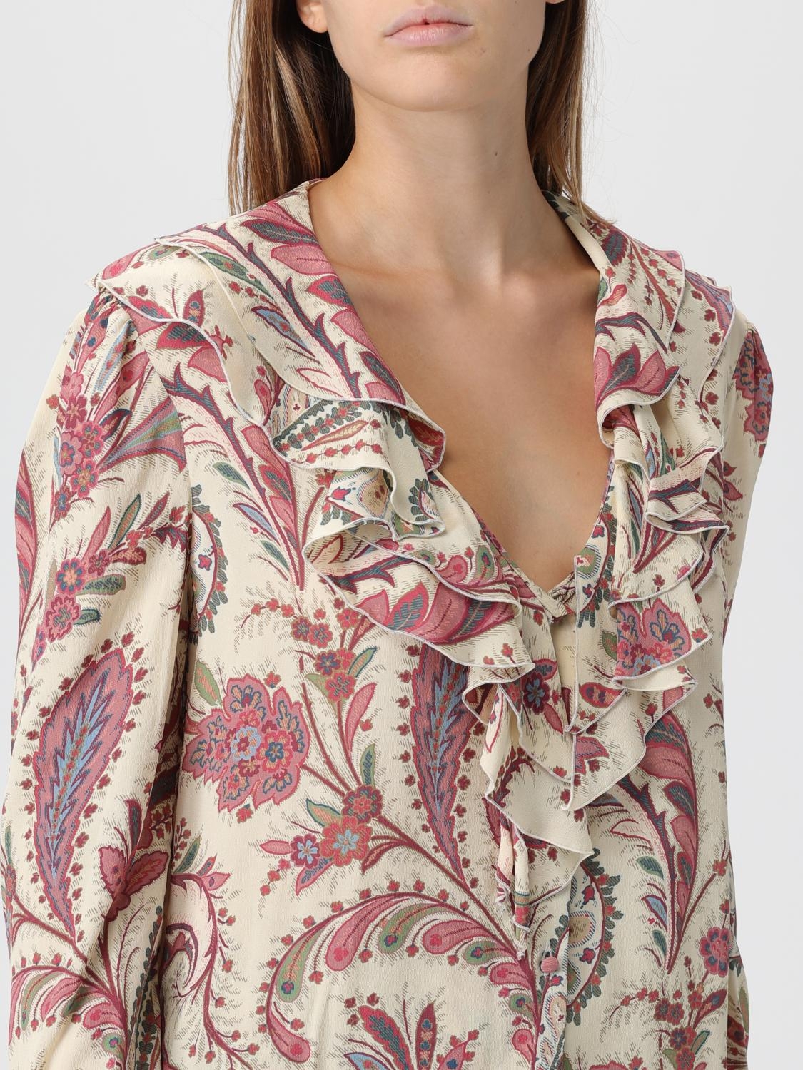 [Etro] Shirts Long Sleeve FW25 WRIA0079994B7 X0802