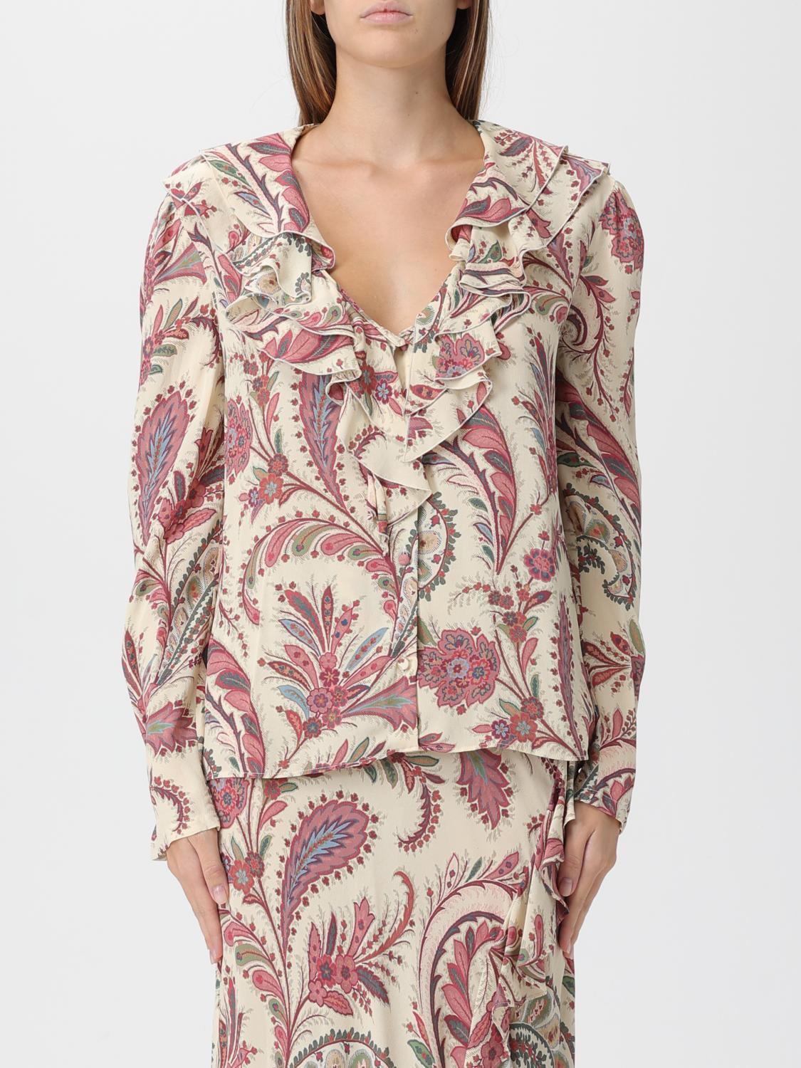 [Etro] Shirts Long Sleeve FW25 WRIA0079994B7 X0802