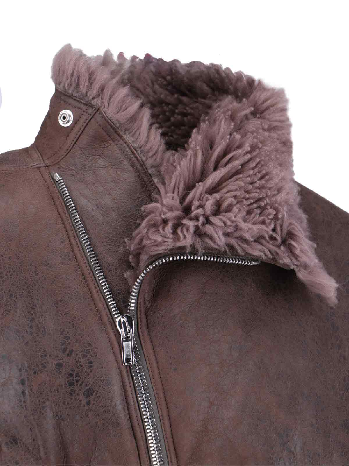 [Rick Owens] Leather Jacket FW25 RU02E1760 LSHC78