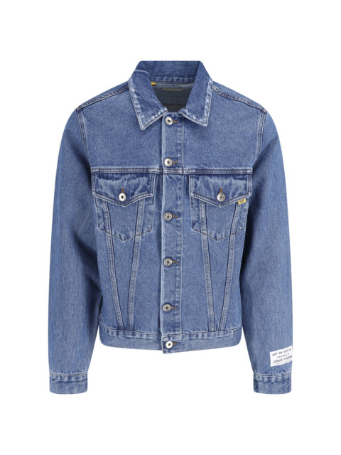 [GALLERY DEPT] Denim jacket SS26 OUT021WASHED DENIM