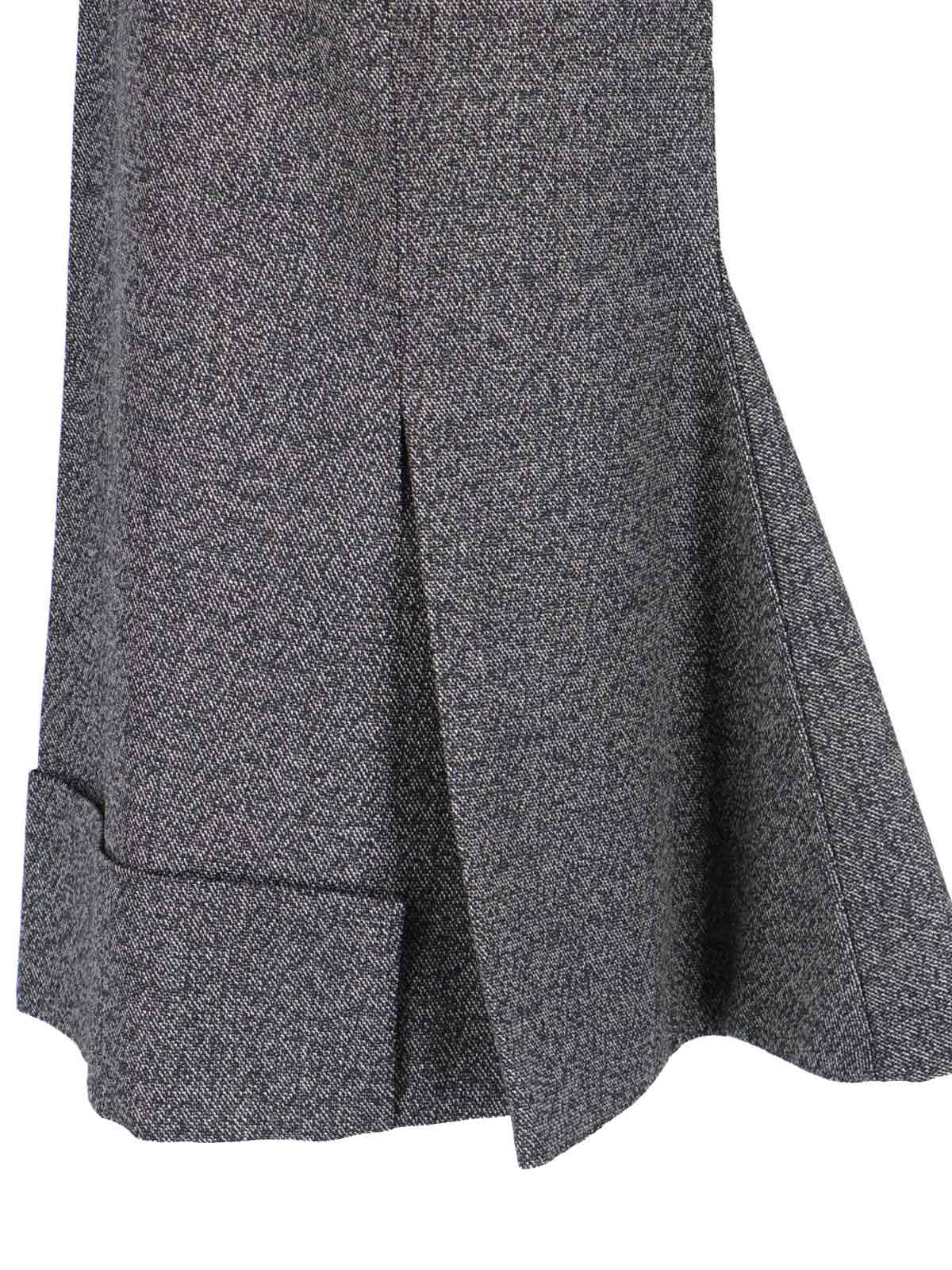 [Prada] Long skirt FW24 P117Y OOO 15K8F0002