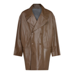 [Fendi] Leather Jacket FW25 FPJ897AQOIF1LUZ