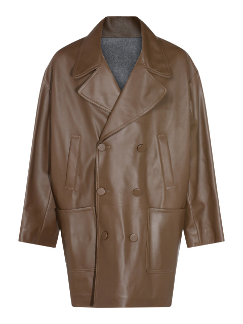 [Fendi] Leather Jacket FW25 FPJ897AQOIF1LUZ