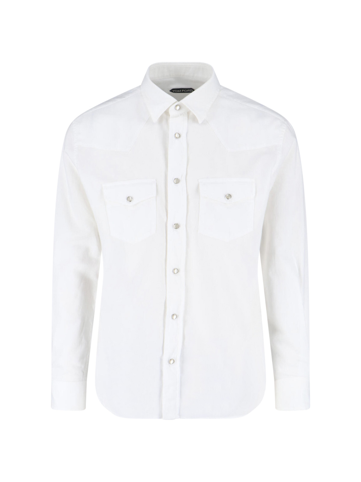 [Tom Ford] Shirts Long Sleeve SS26 HDS001 FMC296WAB
