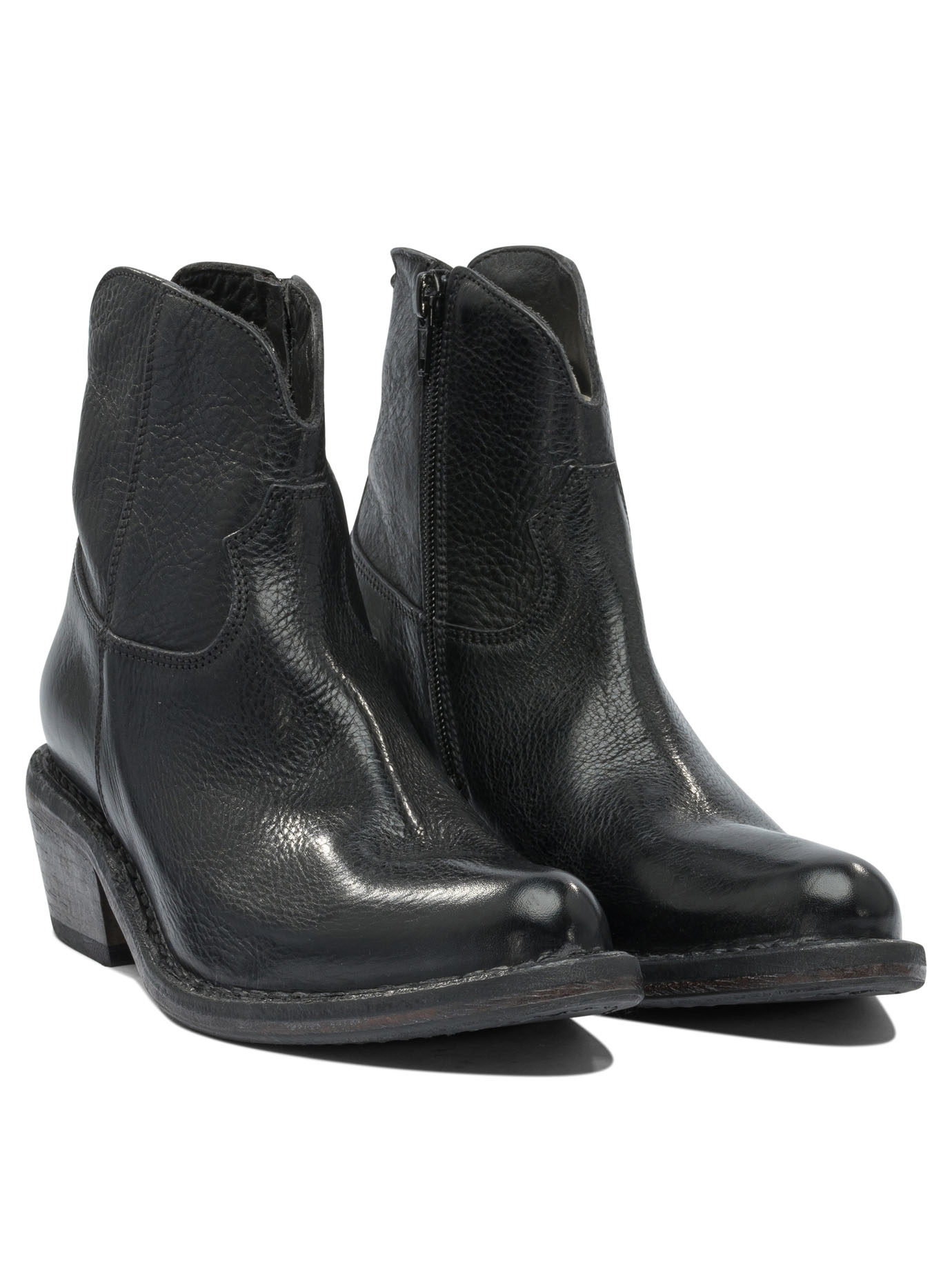[Moma] Ankle Boots FW26 74506DALLASNERO