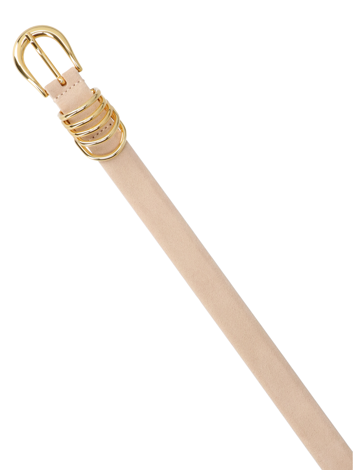 [Dehanche] Belt SS26 HOLLY SUEGBEIGE GOLD
