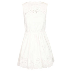 [Self-portrait] Sleeveless dress CO AC26-034S-WWHITE