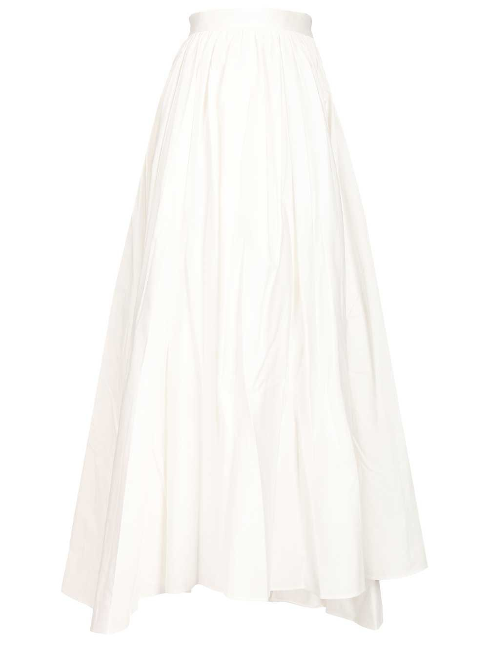 [Self-portrait] Long skirt CO AC26-033MSK-WWHITE