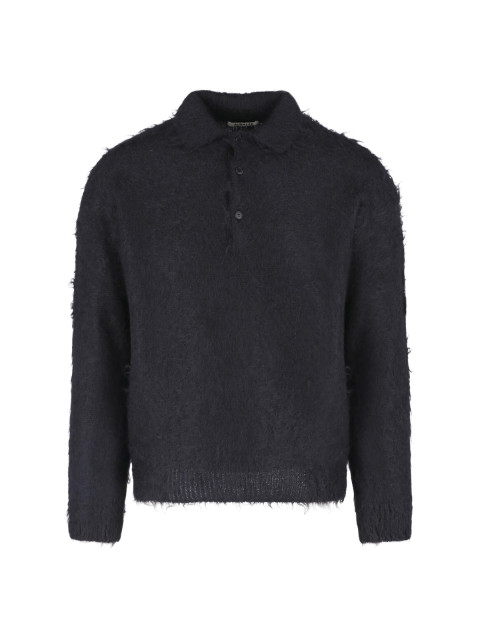[AURALEE] T-shirts Long Sleeve SS26 A25AP01KMINK BLACK