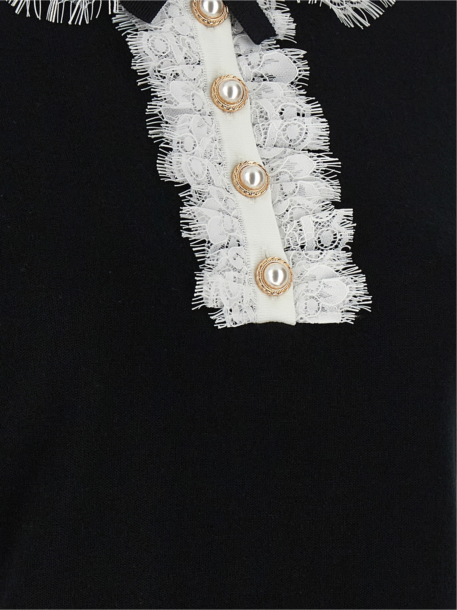 [SELF PORTRAIT] T-shirts Short Sleeve FW26 PF26134TBBLACK