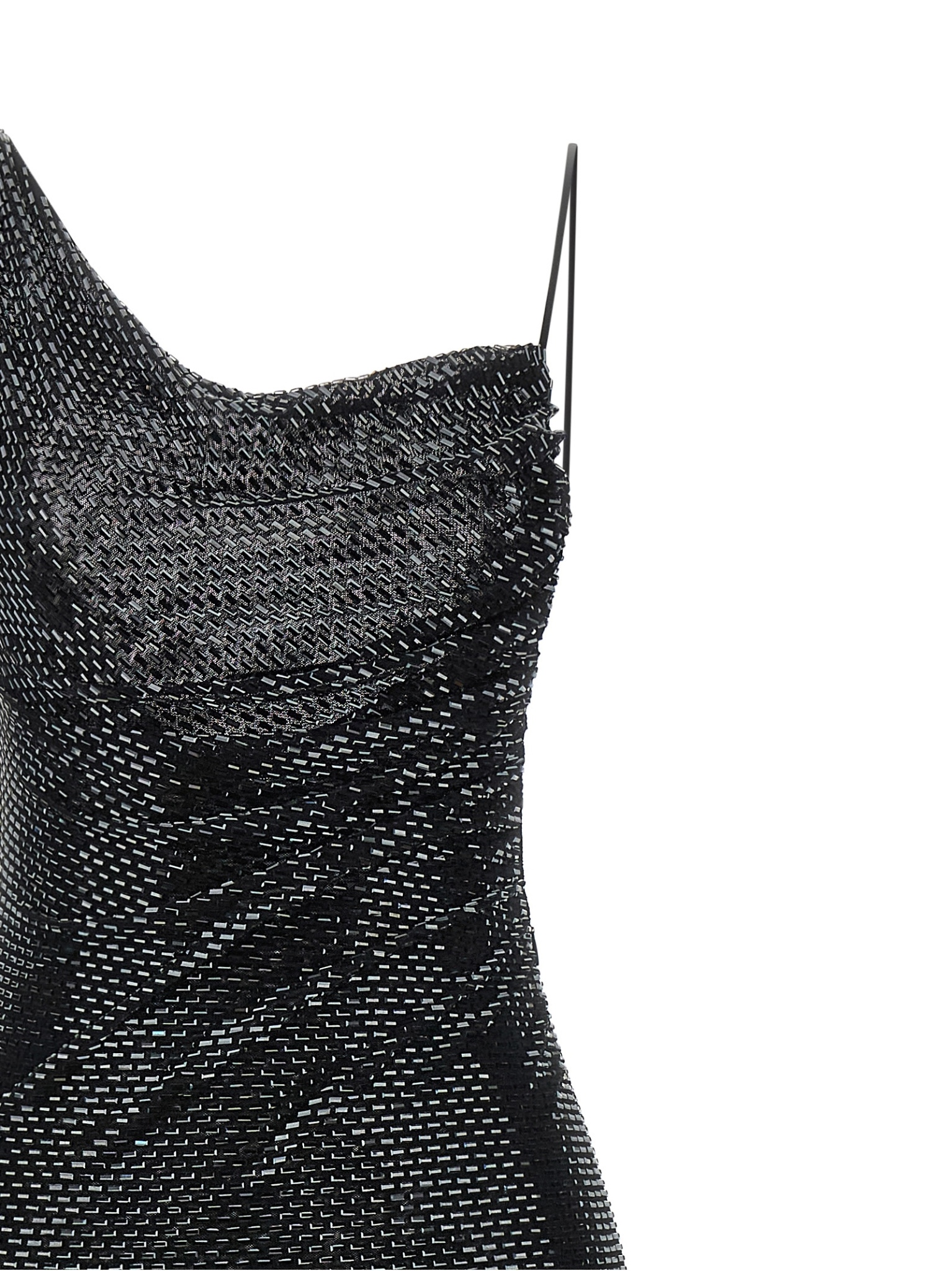 [SELF PORTRAIT] Sleeveless dress FW26 PF26041XBBLACK