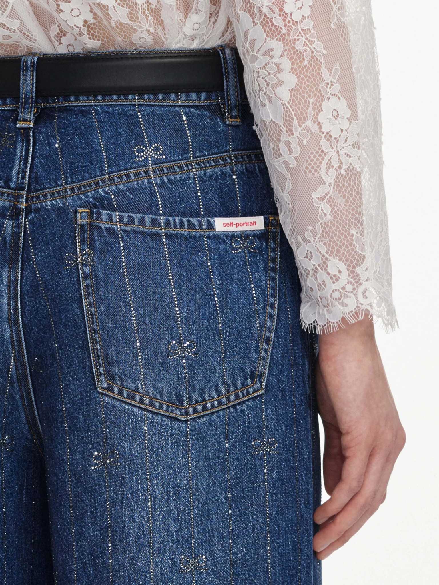 [SELF PORTRAIT] Jeans FW26 PF26826PABLBLUE