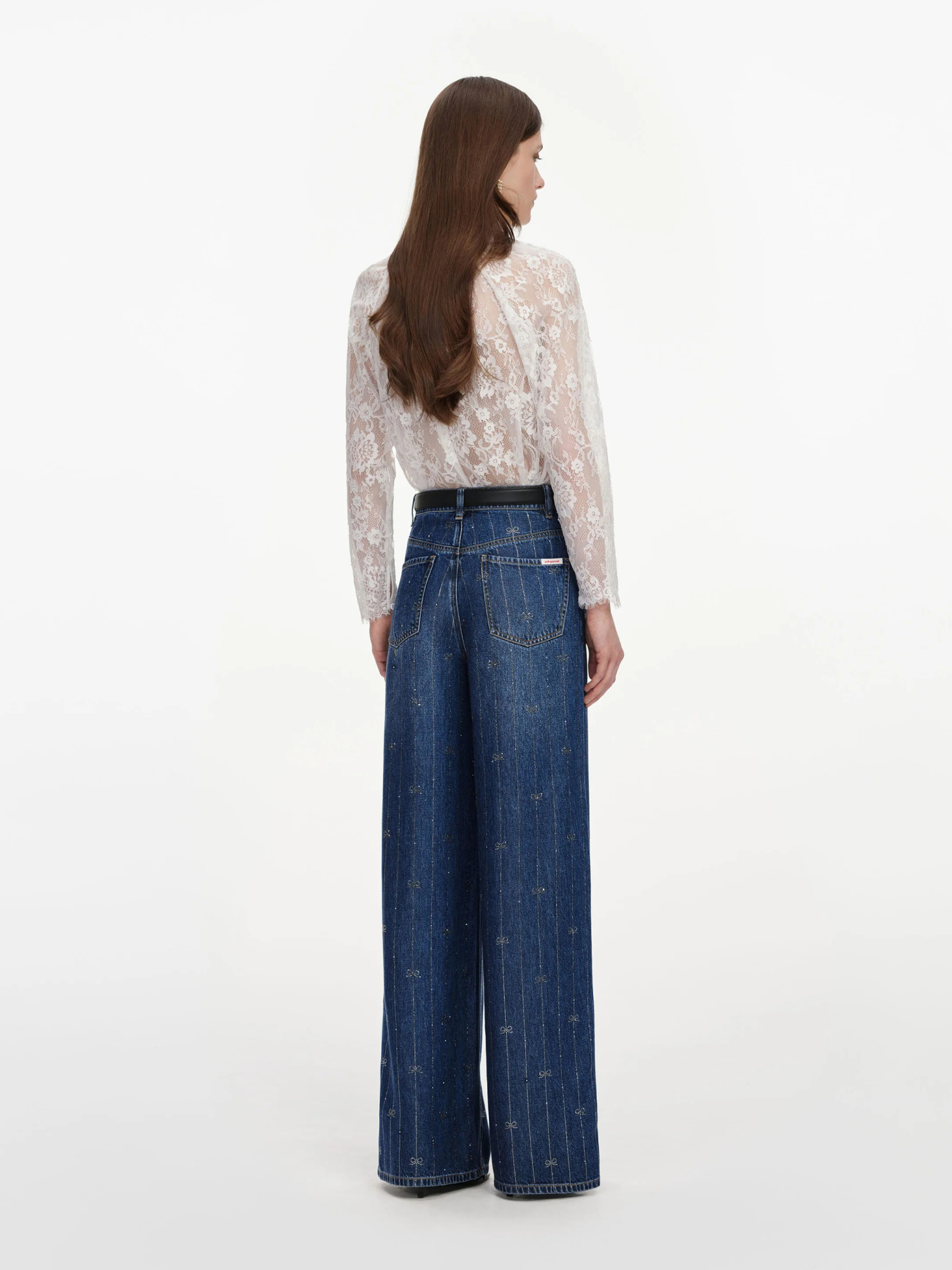 [SELF PORTRAIT] Blouse FW26 PF26032TAWWHITE