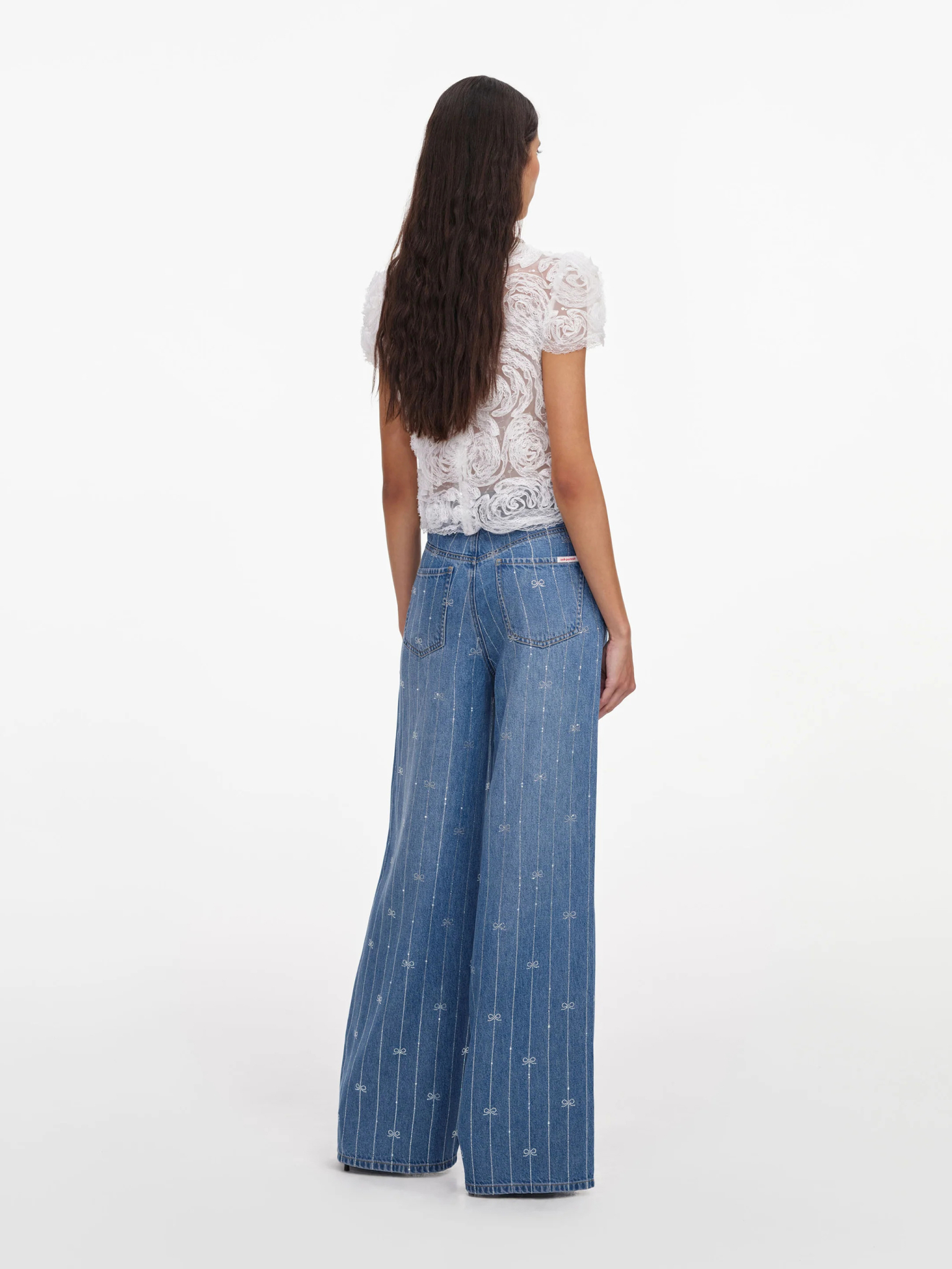 [SELF PORTRAIT] Jeans FW26 PF26826PBBLBLUE
