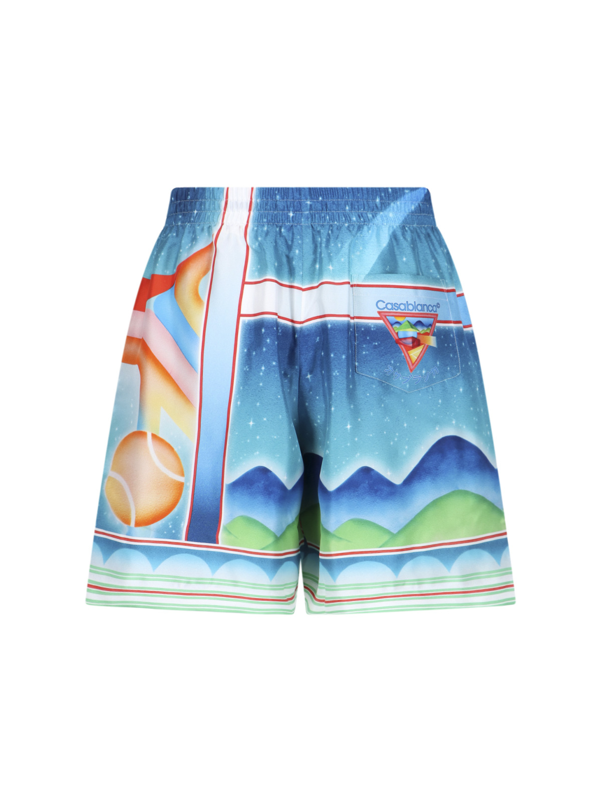 [Casablanca] Shorts FW25 MPF25 TR 012 07GALAXY COURT