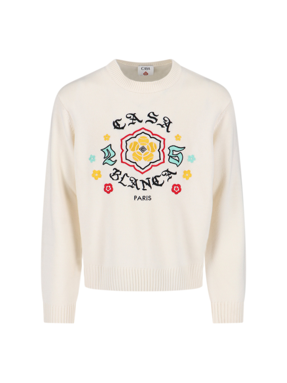 [Casablanca] Knitwear FW25 M AW25 KW 1105 01BOSOZUKU
