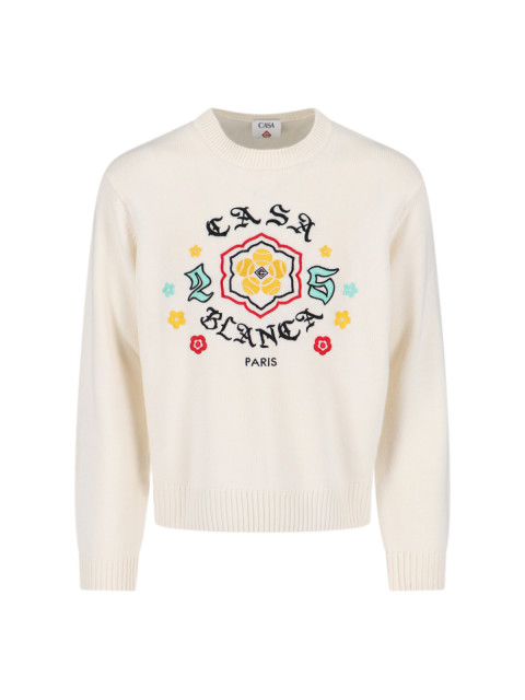 [Casablanca] Knitwear FW25 M AW25 KW 1105 01BOSOZUKU