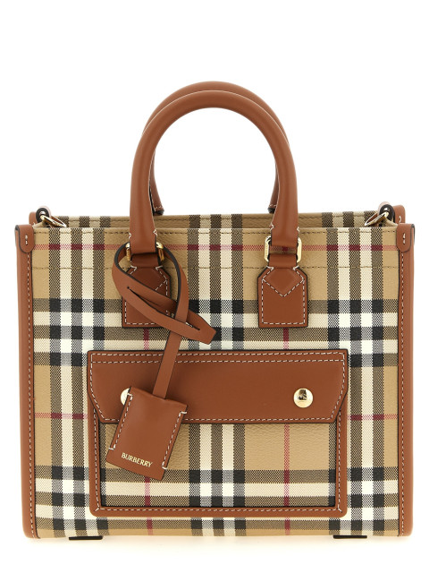 [Burberry] Tote bag FW26 8109793VNTGCHKBRIARBROWN