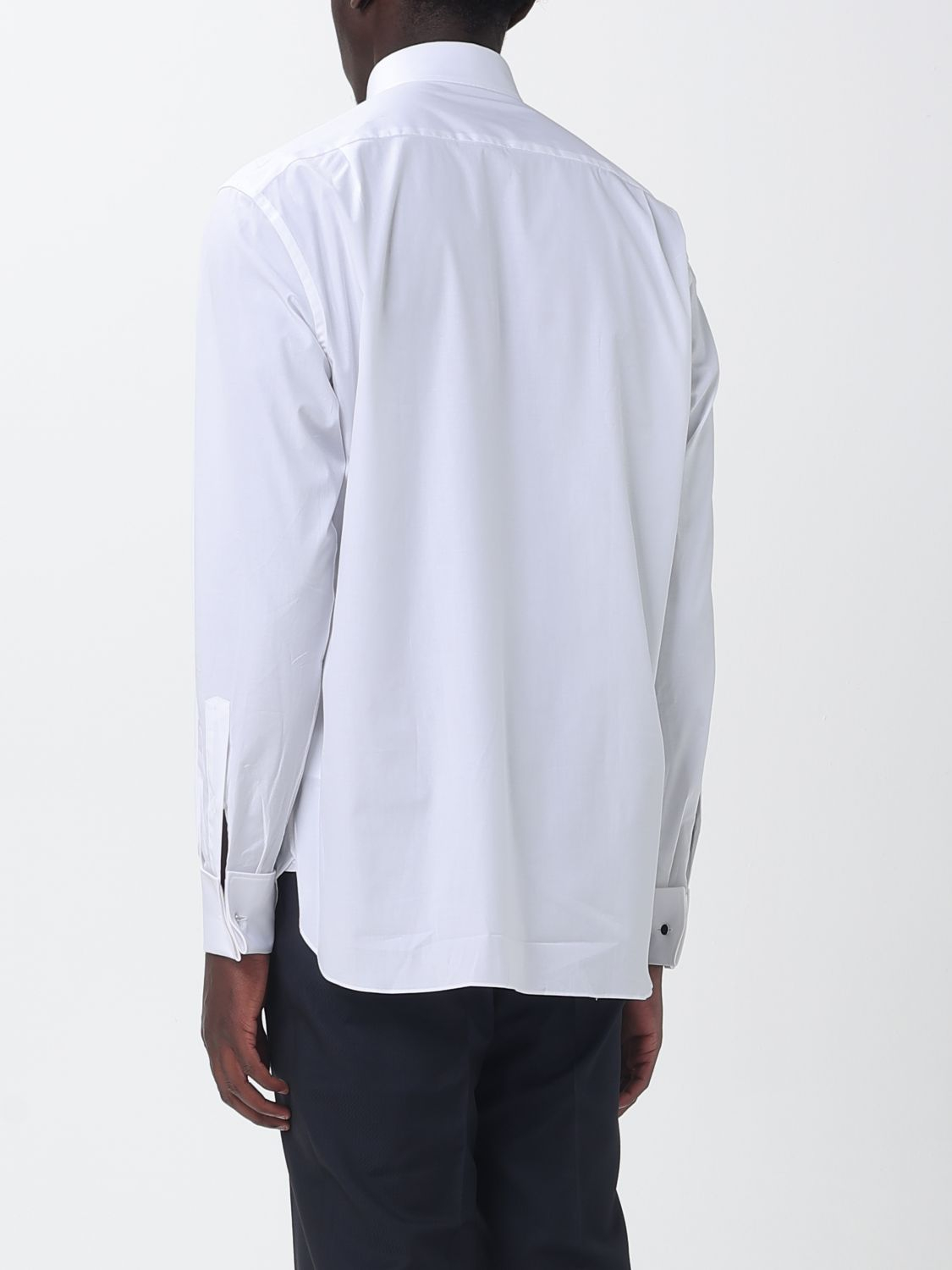 [ZEGNA] Shirts Long Sleeve SS26 9RS4PA304100A3 100
