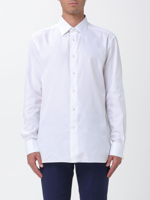 [ZEGNA] Shirts Long Sleeve SS26 9RS4PA303901A3 100