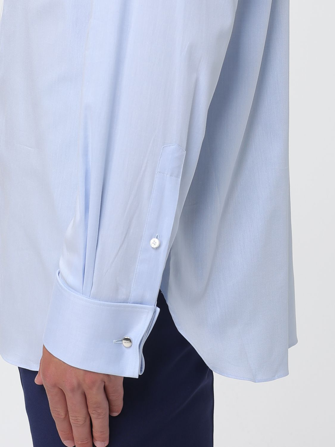 [ZEGNA] Shirts Long Sleeve SS26 9RS4PA301353A3 432