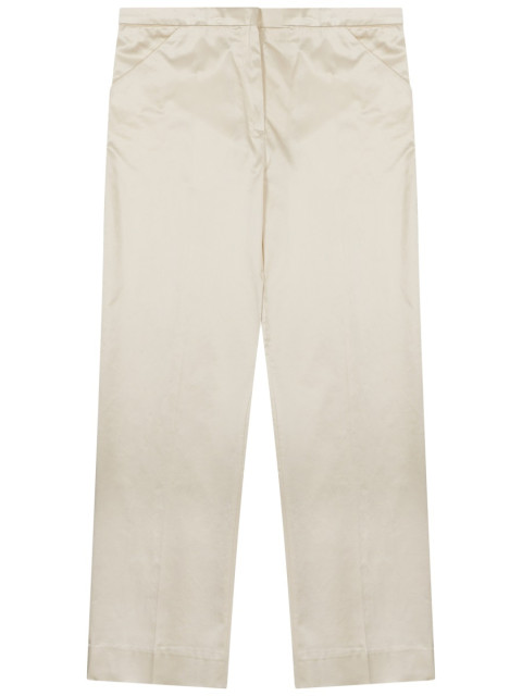 [TOTEME] Pants SS25 252WRB0248FB0391_ECRU116