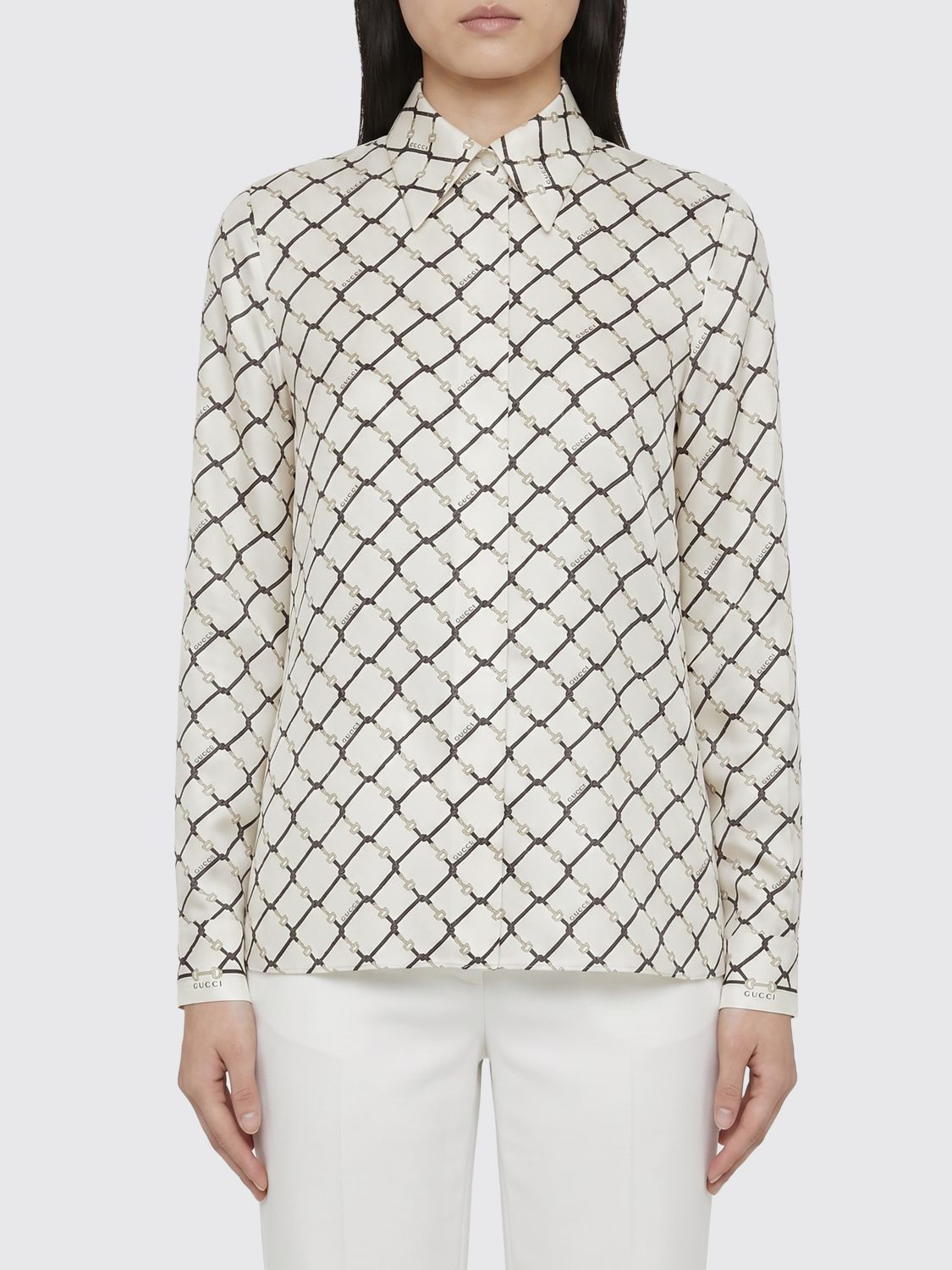 [Gucci] Shirts Long Sleeve SS26 852949ZAUMY 9097