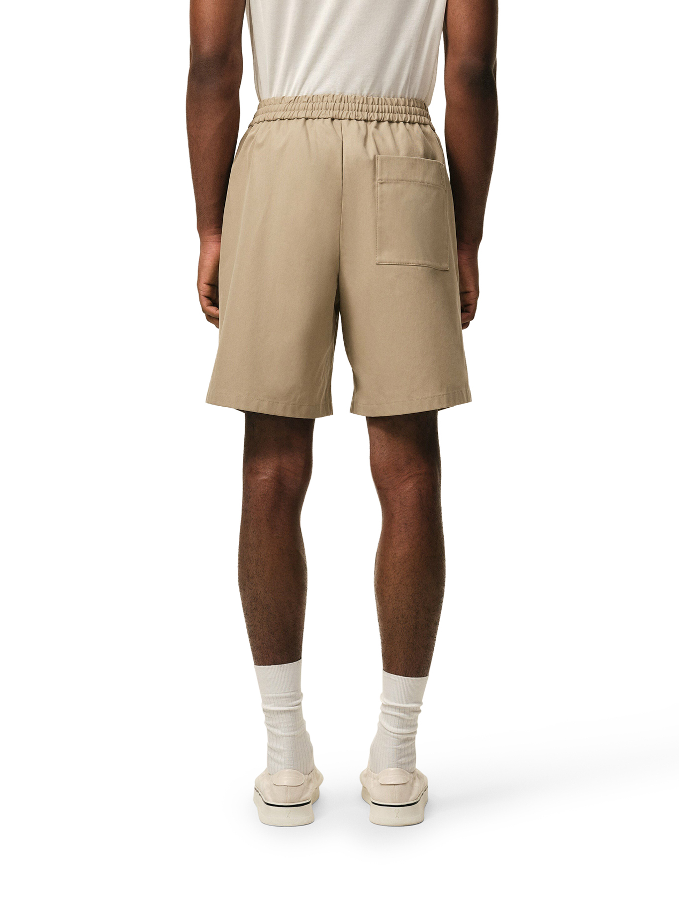[Ami Paris] Shorts SS26 HSO835CO0132A036 BEIGE TAUPE