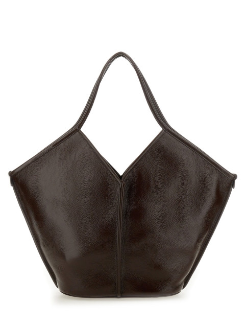 [HEREU] Shoulder bag SS26 WBCALD_DARKBROWN