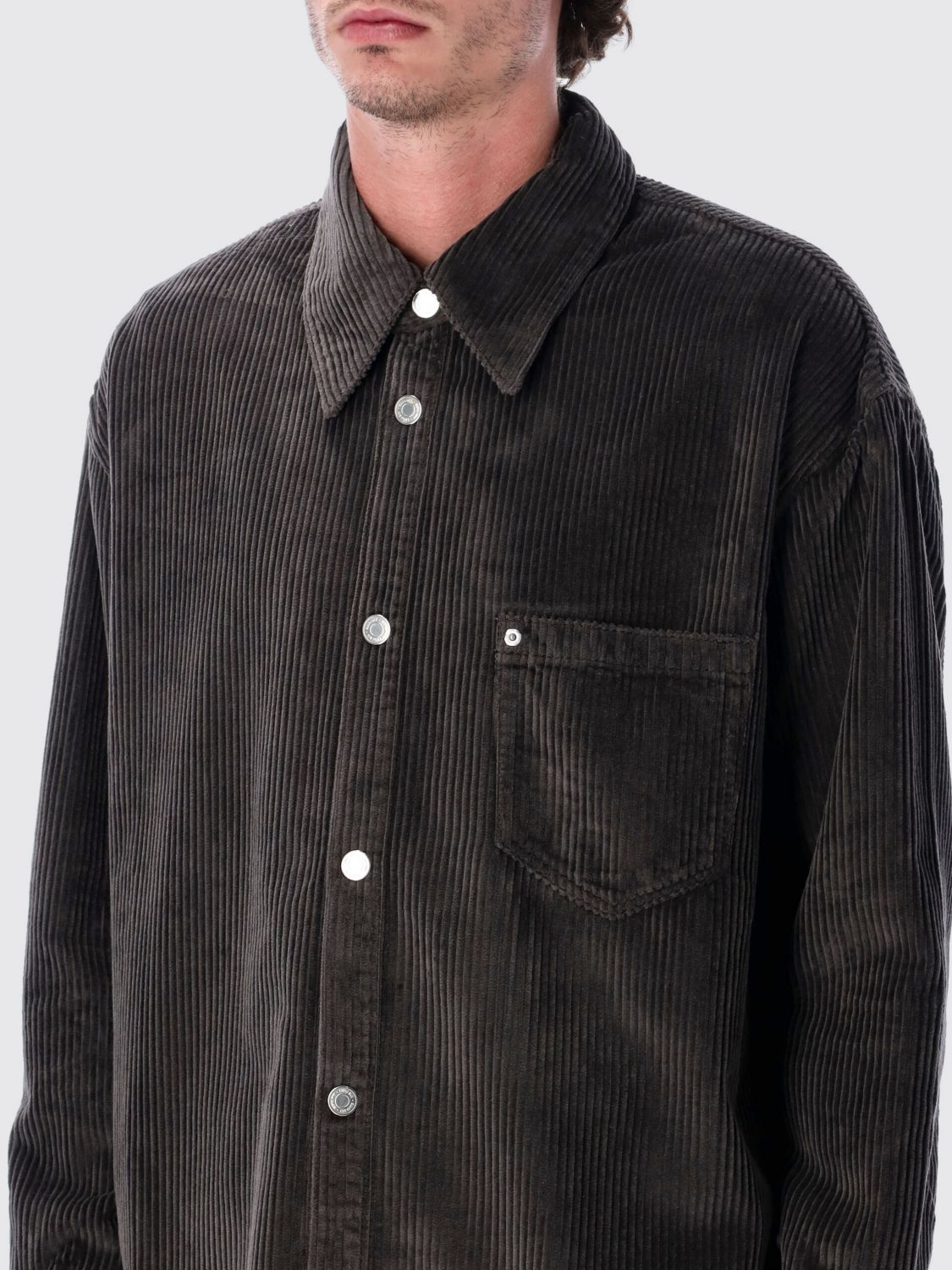[Ami Paris] Shirts Long Sleeve FW25 USH793CO0131 020