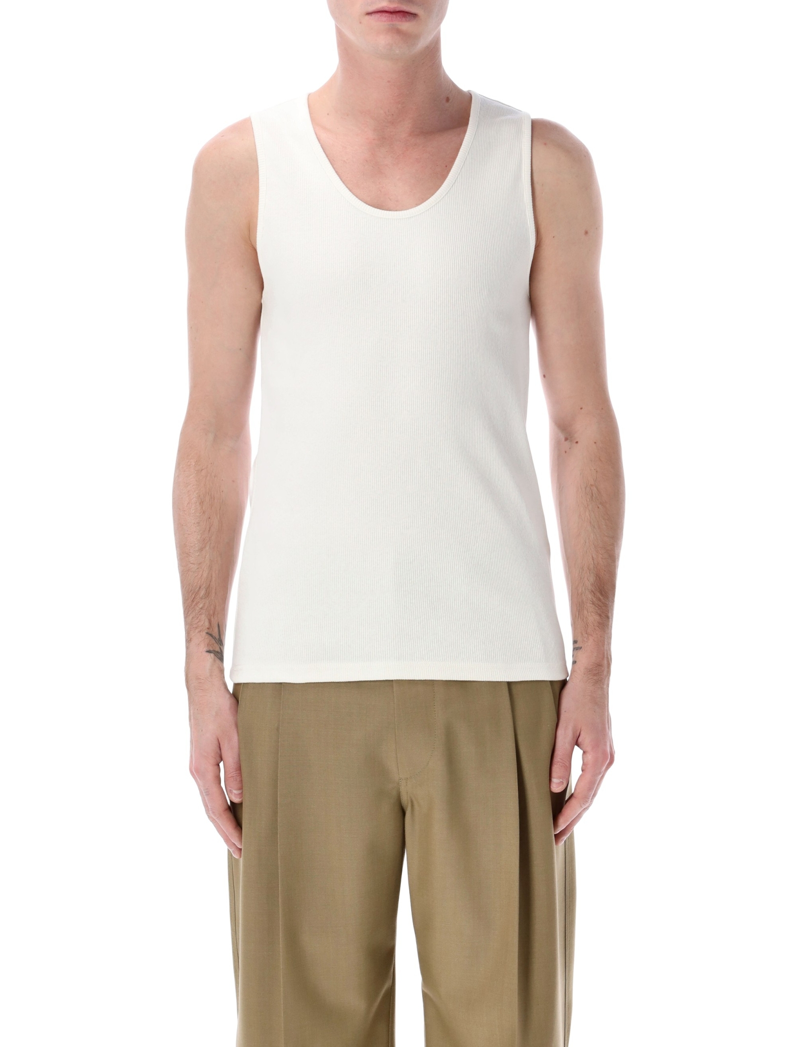 [LEMAIRE] T-shirts Sleeveless SS26 TS0006LJ1030WH086