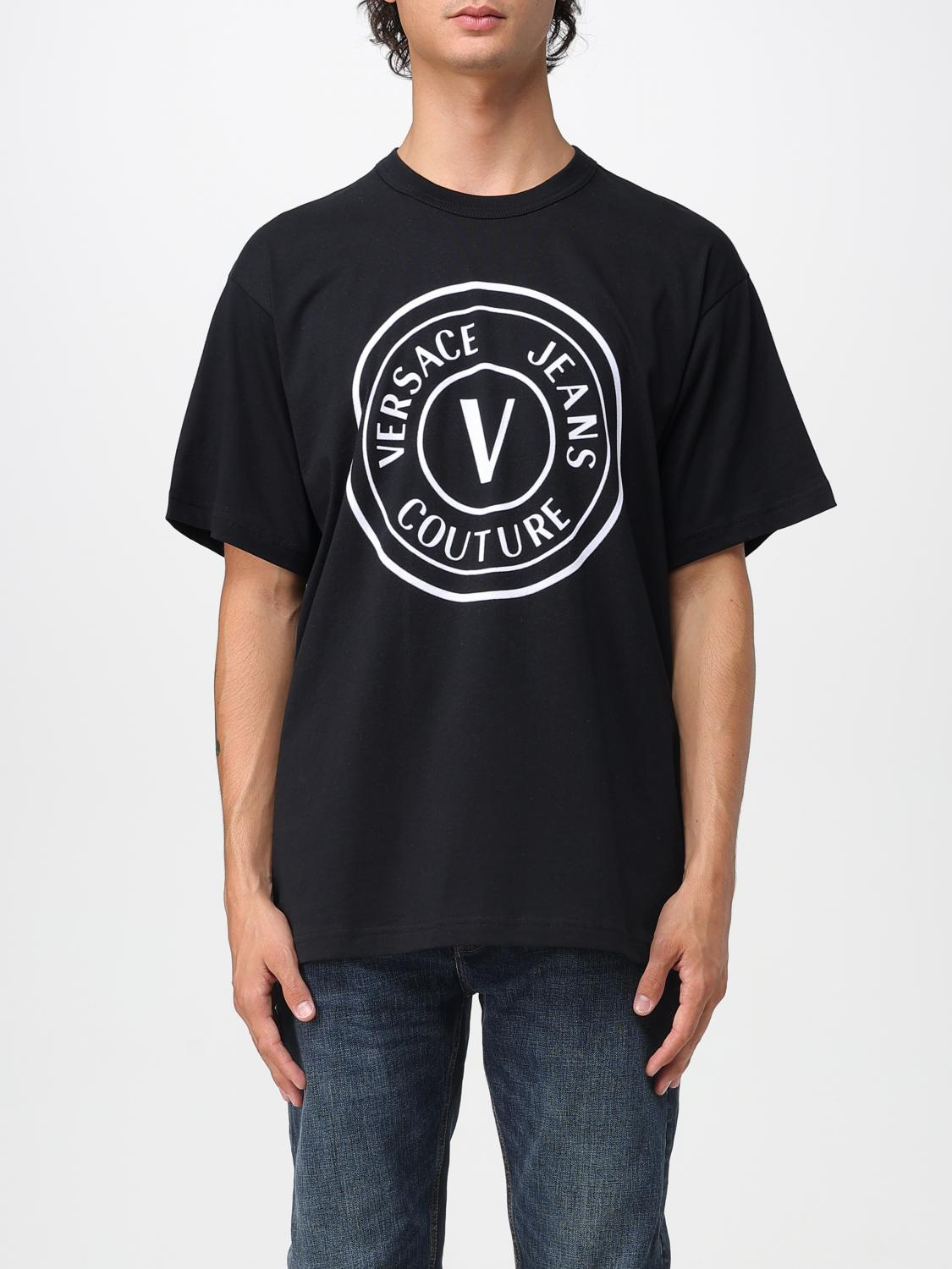 [VERSACE JEANS COUTURE] T-shirts Short Sleeve FW25 79GAHE06CJ00E 899