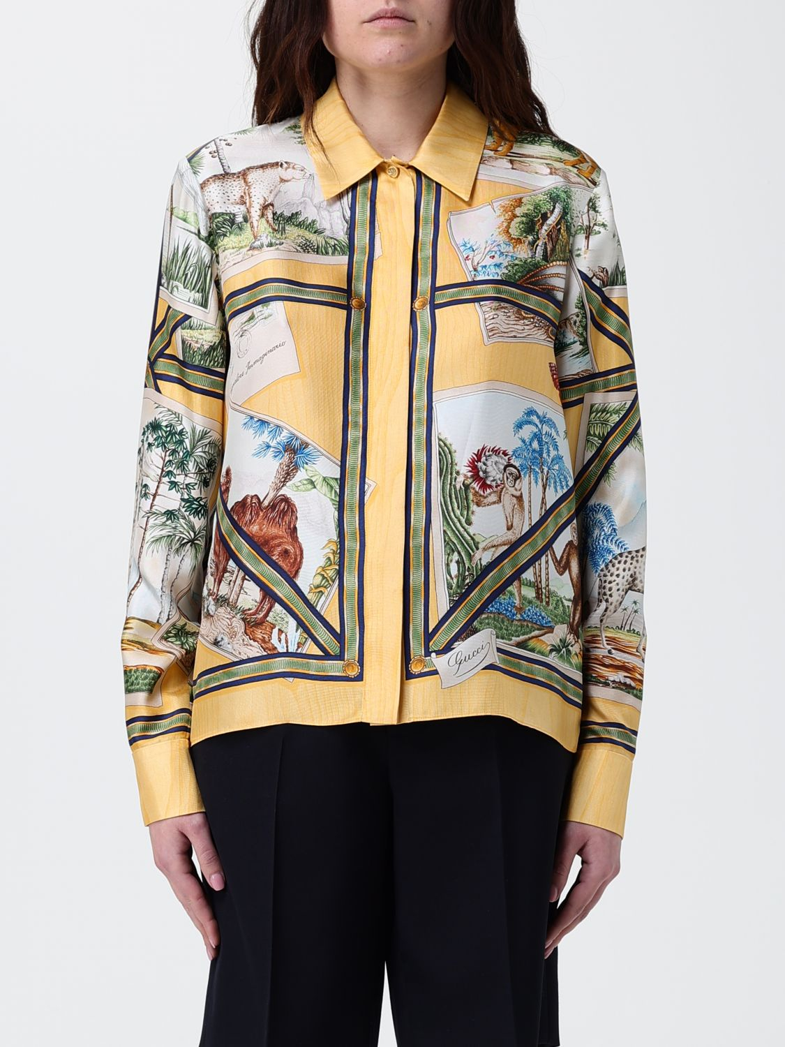 [Gucci] Shirts Long Sleeve SS26 856090ZAUK6 7313
