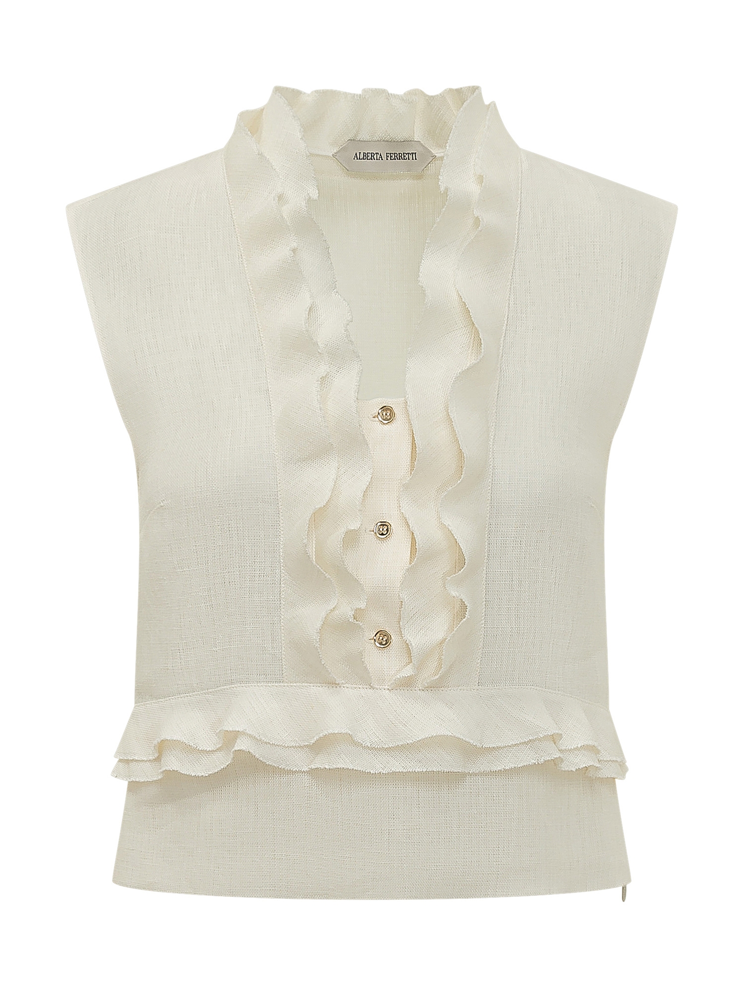 [Alberta Ferretti] Shirts Sleeveless SS26 08061652 0005