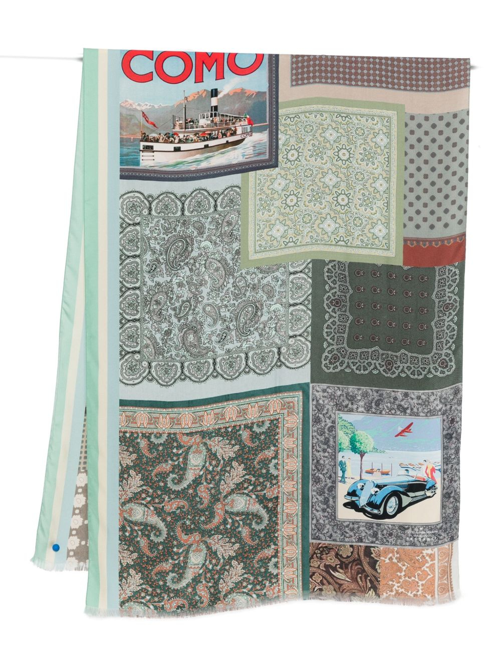 [Pierre Louis Mascia] Scarf FW25 ALOE/SW-065X200A105-1842883