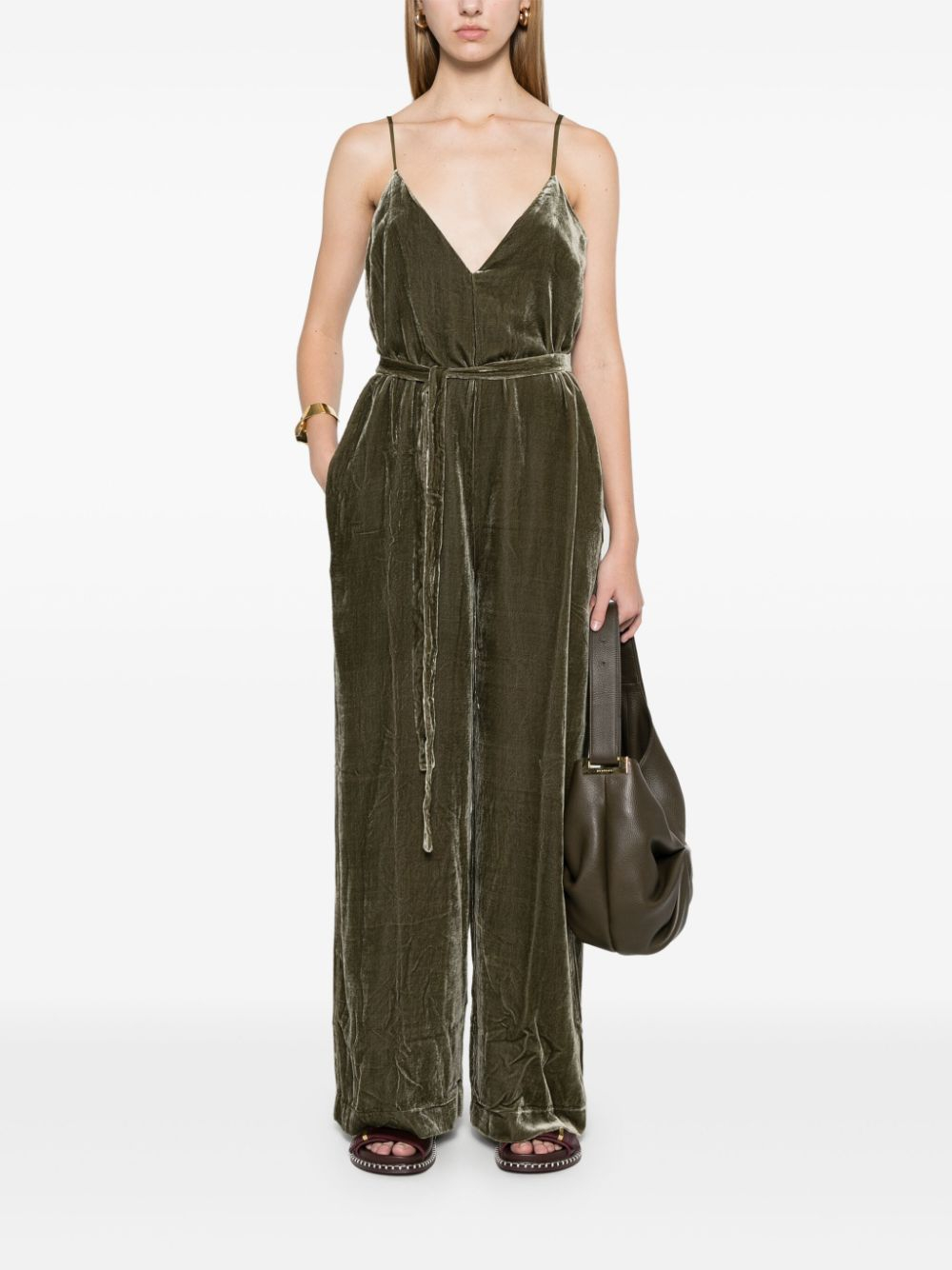 [GOLD HAWK] Jump suit FW24 GH6099MOSSGREEN