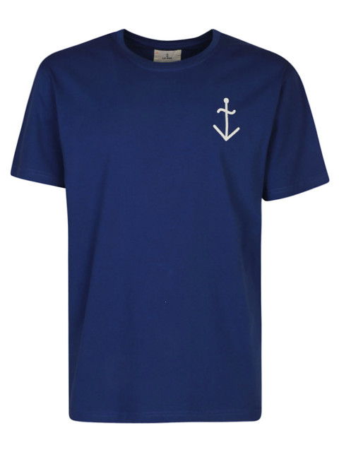 [LA PAZ] T-shirts Short Sleeve SS23 DANTASLOGOBLU/ECRU