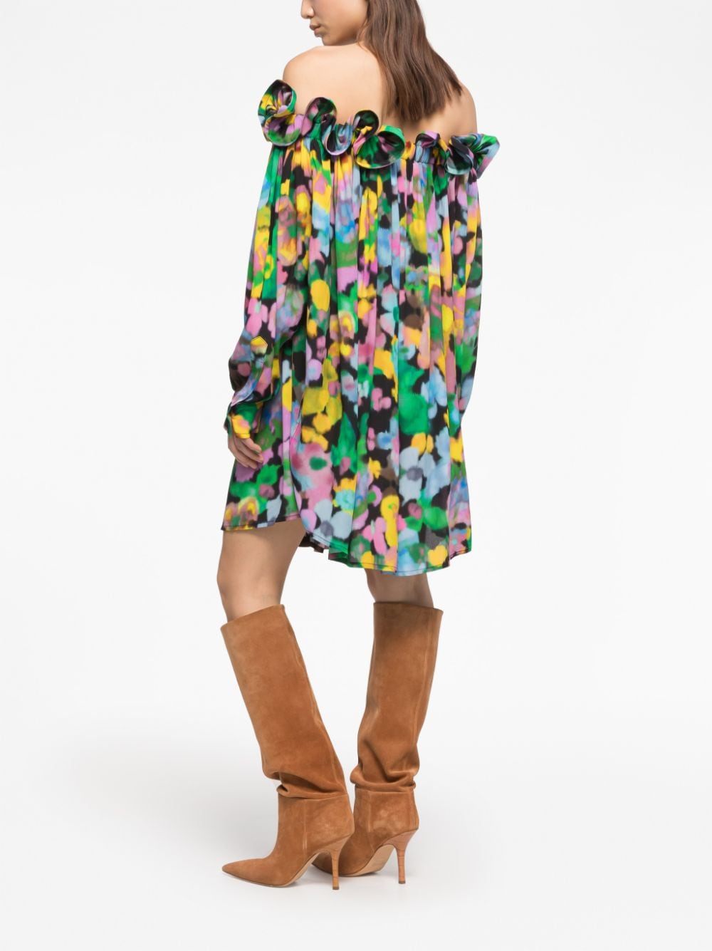 [AZ FACTORY] Long sleeve dress SS23 DRS158CR3FLW1