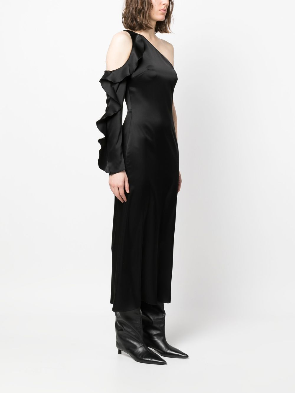 [David Koma] Sleeveless dress SS23 DK09DBLACK