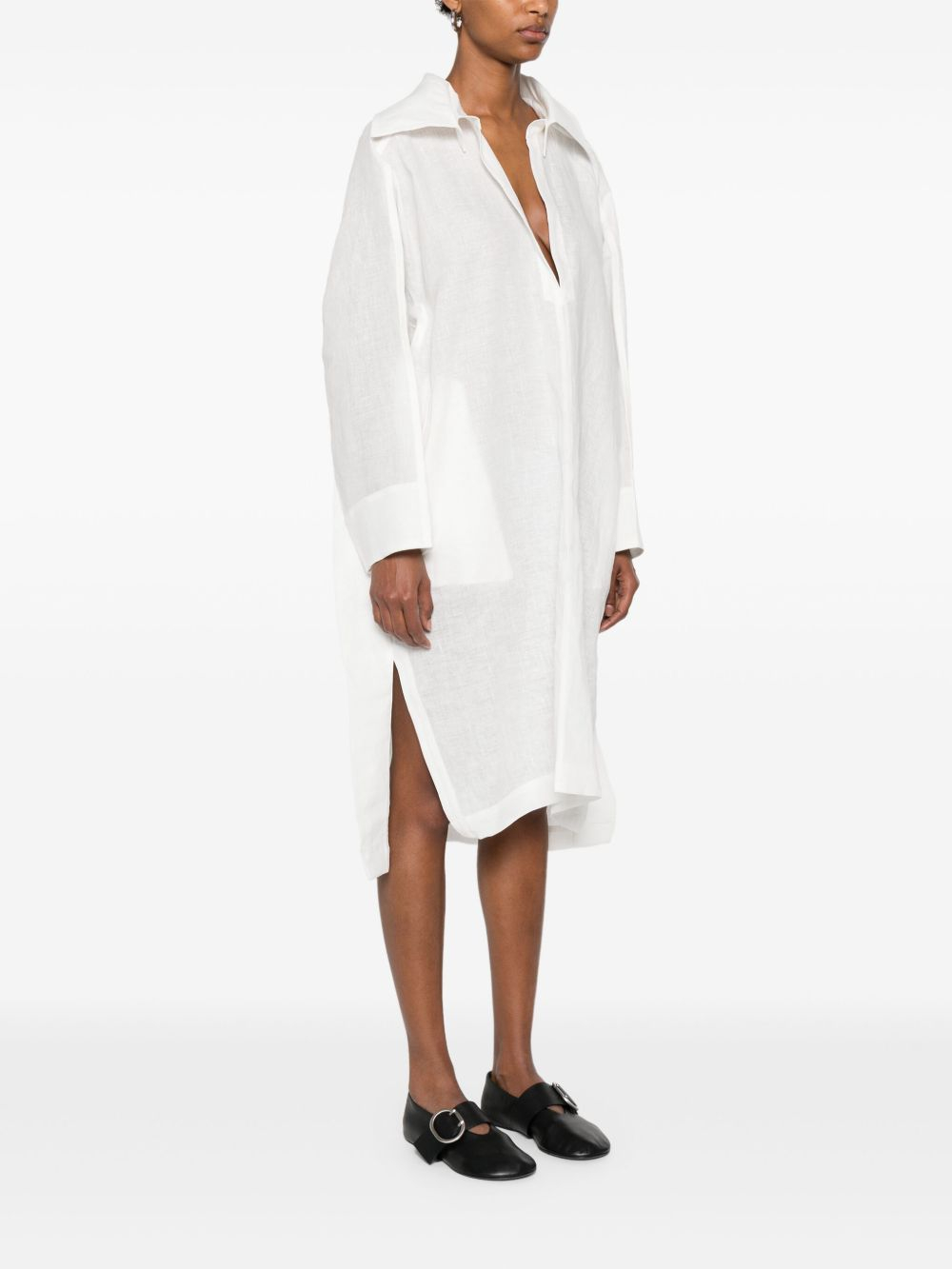 [Issey Miyake] Long sleeve dress SS25 IM56FH55405