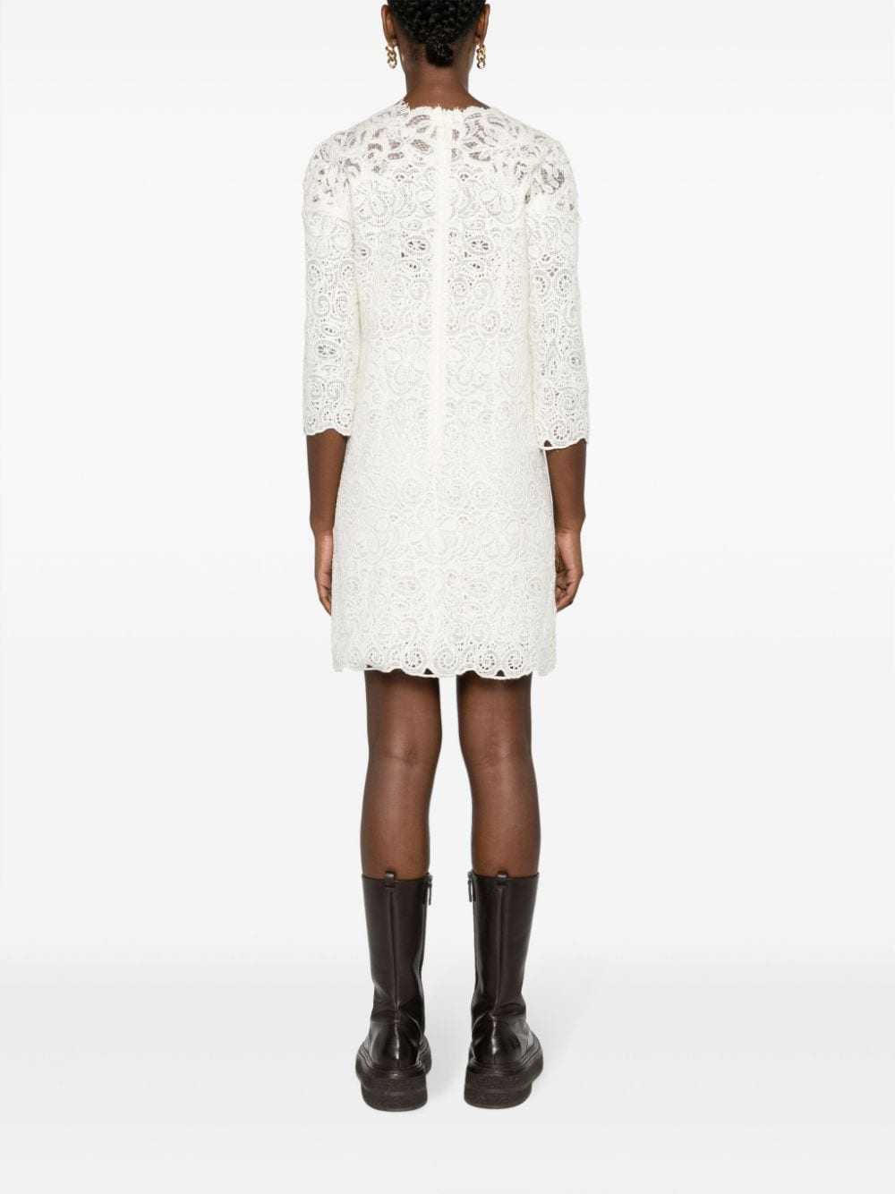 [Ermanno Scervino] Long sleeve dress FW23 D432Q335BQF14300