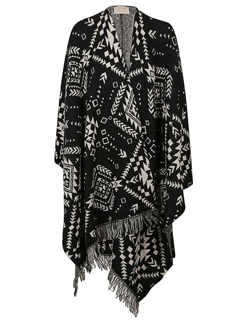 [TOOCO] Cardigan FW23 OHANABLACK