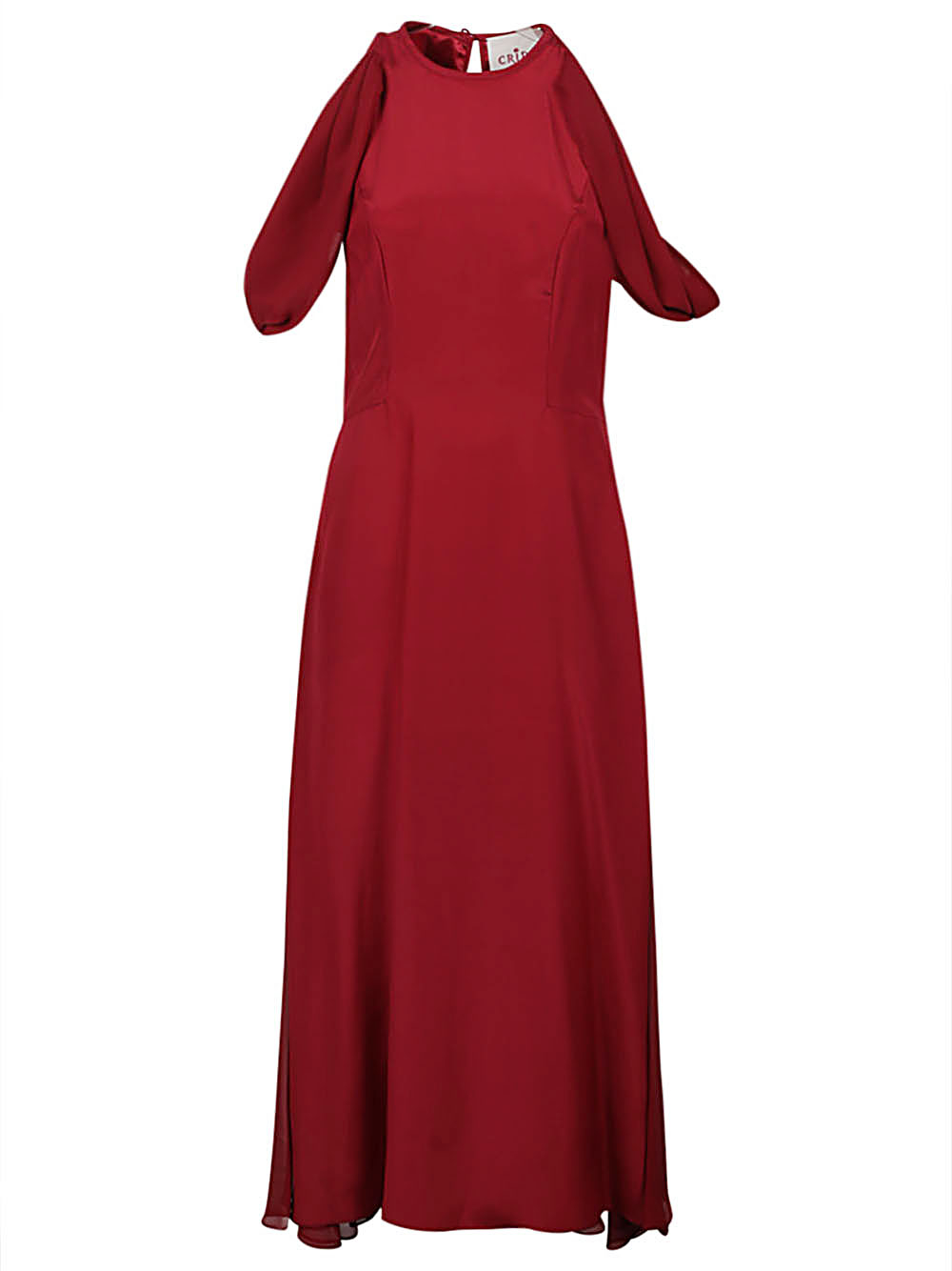 [CRIDA] Long sleeve dress FW23 VOLPEDOMIDIDRESSRUBYRED