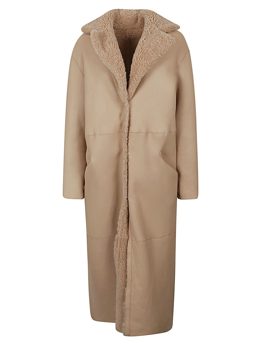[ENES] Coat FW23 ALLEGRASAHARABEIGE