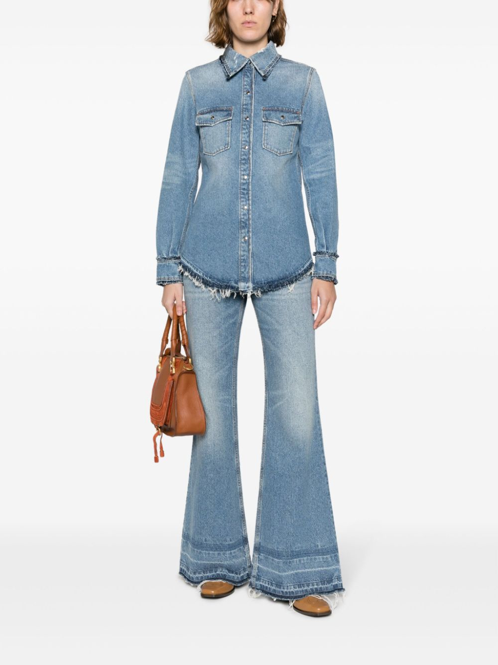 [Chloe] Shirts Long Sleeve FW23 CHC23WDH01151470