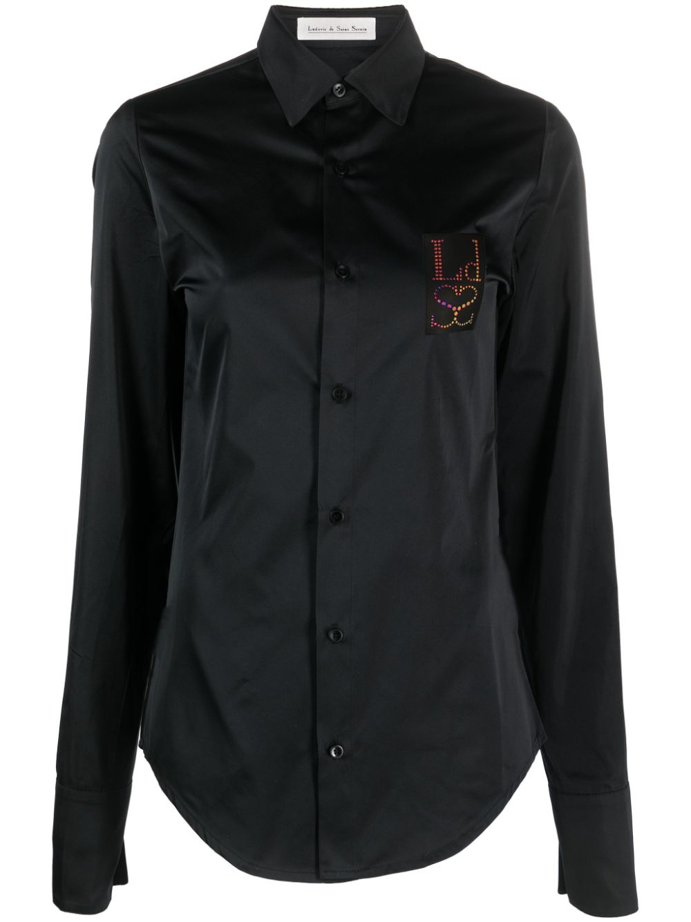 [Ludovic De Saint Sernin] Shirts Long Sleeve FW23 SH003UPL002BLACK