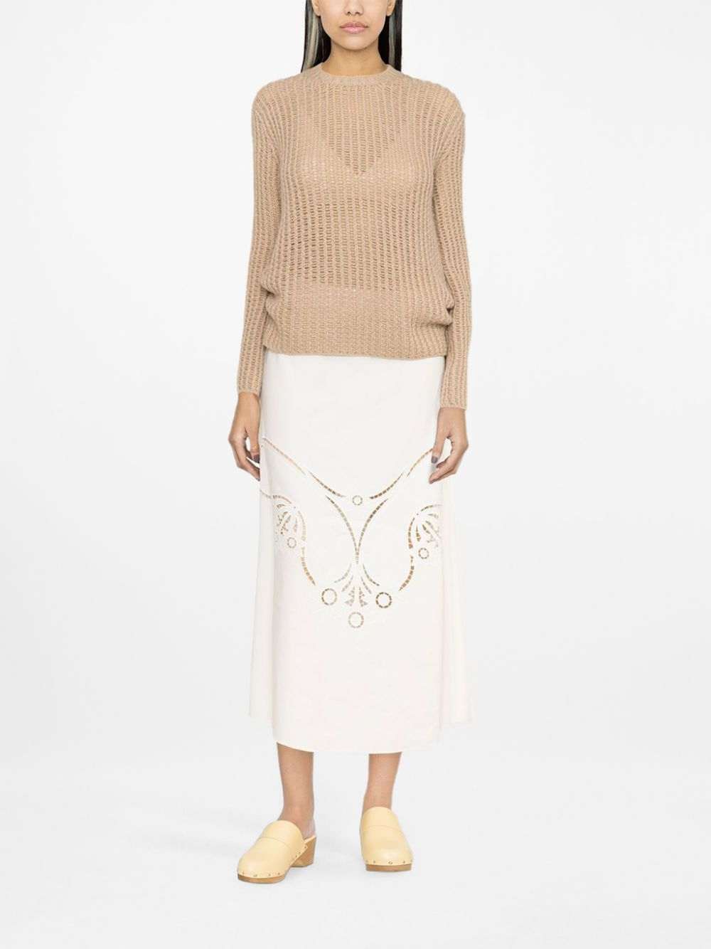 [Chloe] Midi skirt SS23 CHC23SJU04037107