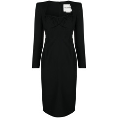 [Roland Mouret] Long sleeve dress SS23 RMRS23035MBLACK